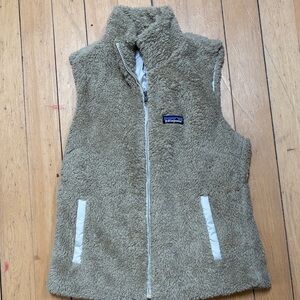 Patagonia Womens Sherpa Vest - Brown